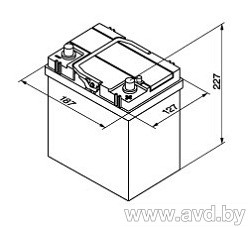 Купить Автомобильные аккумуляторы Bosch S4 030 (540125033) 40 А/ч  в Минске.