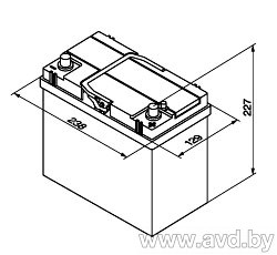 Купить Автомобильные аккумуляторы Bosch S4 092 S40 210 (45 А·ч)  в Минске.