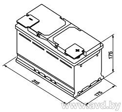 Купить Автомобильные аккумуляторы AutoPart GL850 585-430 (85 А·ч)  в Минске.