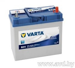 Купить Автомобильные аккумуляторы Varta Blue Dynamic B31 545 155 033 (45 А/ч)  в Минске.