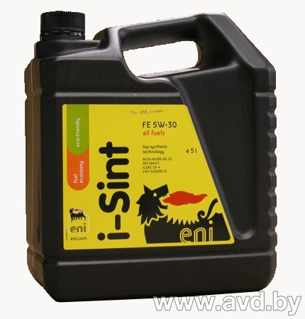 Купить Моторное масло Eni i-Sint FE 5W-30 5л  в Минске.