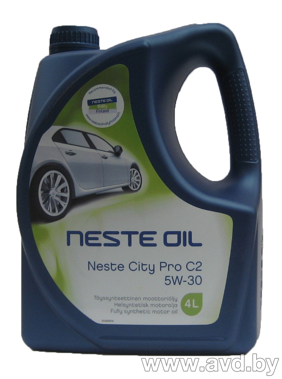 Купить Моторное масло Neste Oil City Pro C2 5W-30 4л  в Минске.