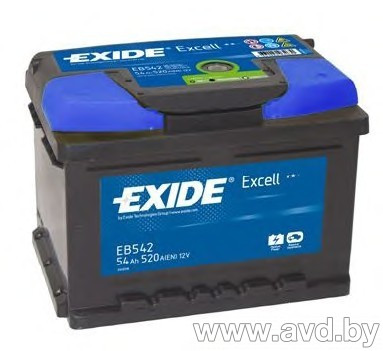 Купить Автомобильные аккумуляторы Exide Classic EC620 (62 А/ч) в Минске.