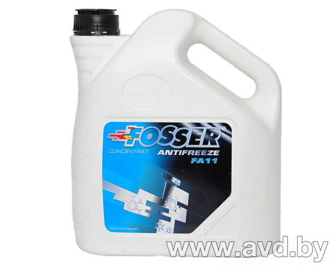 Купить Охлаждающие жидкости Fosser Antifreeze FA 11 синий 5л  в Минске.