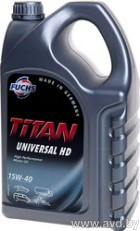 Купить Моторное масло Fuchs Titan Universal HD 15W-40 5л в Минске.