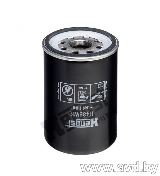 Купить Фильтры Hengst Filter H12W05  в Минске.