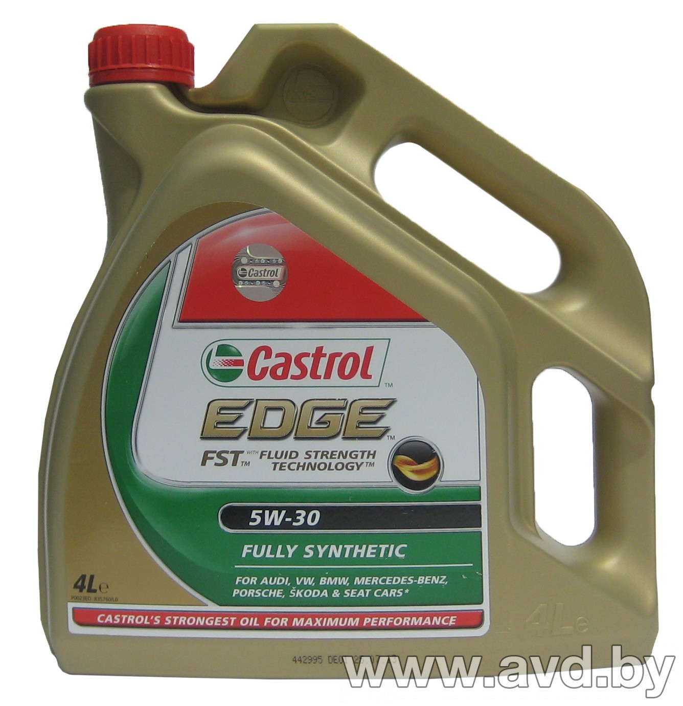 Купить Моторное масло Castrol Edge 5W-30 4л  в Минске.