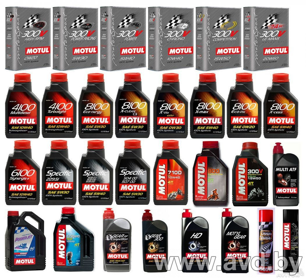 Купить Моторное масло Motul Specific LL A/B 025 5W-30 1л в Минске.