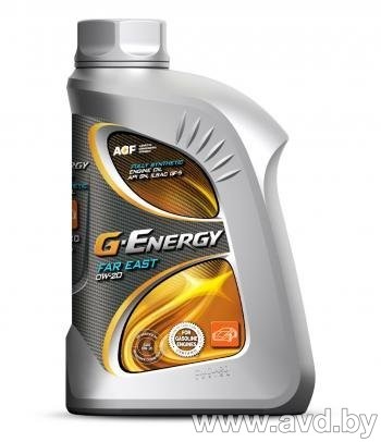 Купить Моторное масло G-Energy Synthetic Far East 5W-40 205л в Минске.