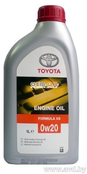 Купить Моторное масло Toyota 0W-20 (0888012206) 1л  в Минске.