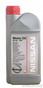 Купить Моторное масло Nissan 5W-30 (KE90091033) 1л  в Минске.