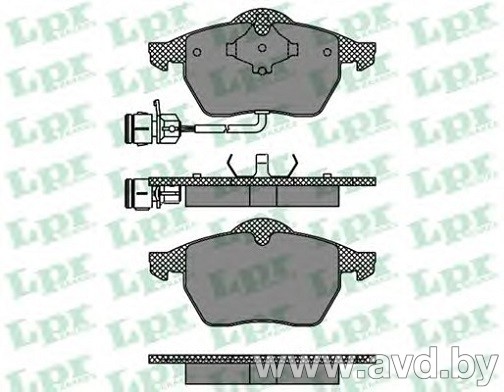 Купить Колодки тормозные LPR 05P453  в Минске.