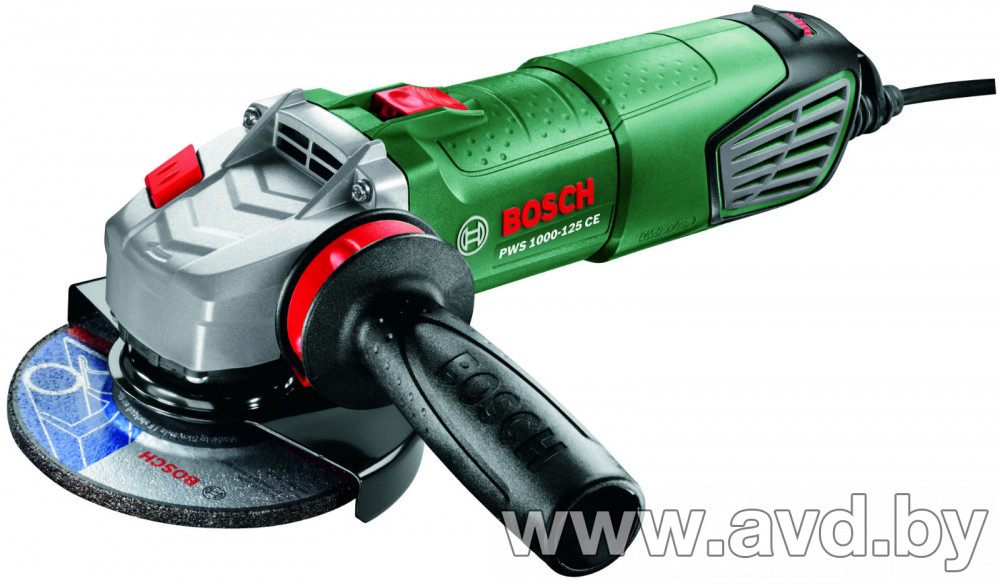 Купить Угловые шлифмашины (болгарки) Bosch GWS 12-125 CI Professional (0601793002)  в Минске.