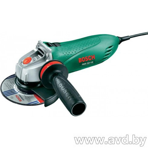 Купить Угловые шлифмашины (болгарки) Bosch PWS 750-125 (06033A2422)  в Минске.