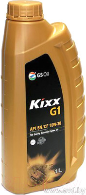 Купить Моторное масло Kixx G1 10W-30 1л в Минске.