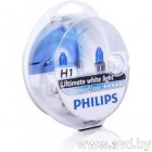 Купить Лампы автомобильные Philips H1 Diamond vision 5000k 2шт (12258DVS2)  в Минске.