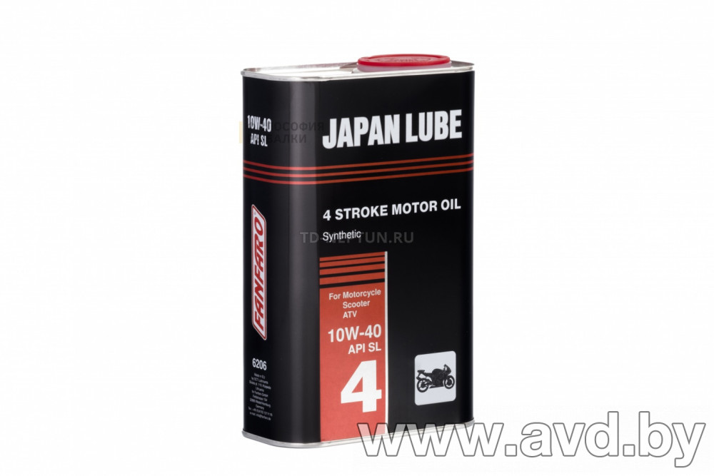 Купить Моторное масло Fanfaro 2 Takt JAPAN LUBE for Motorcycle 1л в Минске.