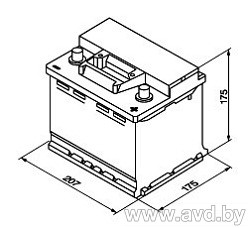 Купить Автомобильные аккумуляторы Bosch S3 001 541 400 036 (41 А/ч)  в Минске.