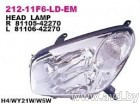 Купить Фары передние DEPO Фара передн лев с ЭК TOYOTA: RAV 4 03-04 (212-11F6L-LD-EM) в Минске.