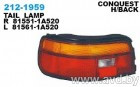 DEPO Фонарь задний лев TOYOTA: COROLLA AE92 HB (212-1959L) - Артикул купить в минске➦AVD.BY|Беларусь:самовывоз/доставка|Отзывы|Аналоги
