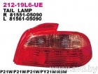Купить Фары задние DEPO Фонарь задний лев TOYOTA: AVENSIS 01-02 (212-19L6L-UE) в Минске.