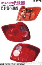Купить Фары задние DEPO Фонарь задний прав TOYOTA: COROLLA, AURIS 07-, 3D/5D, KOITO-TYPE (212-19P9R-LD-UE) в Минске.