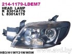 Купить Фары передние DEPO Фара передн прав с ЭК MITSUBISHI: OUTLANDER 05-07 (214-1179R-LDEM7) в Минске.