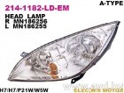 Купить Фары передние DEPO Фара передн лев с ЭК MITSUBISHI: COLT 04-, 3D/5D (214-1182L-LD-EM) в Минске.