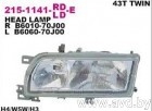 Купить Фары передние DEPO Фара передн прав (H4+H3) NISSAN: PRIMERA 90-96 (215-1141R-LD-E) в Минске.