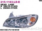 Купить Фары передние DEPO Фара передн прав NISSAN: MAXIMA 00-03 (215-1183R-LD-E)  в Минске.