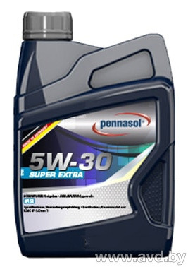 Купить Моторное масло Pennasol Super Extra 5W-30 1л в Минске.