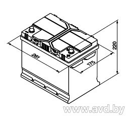 Купить Автомобильные аккумуляторы Bosch S4 026 (570412063) 70 А/ч JIS  в Минске.