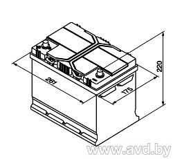 Купить Автомобильные аккумуляторы Asian Horse 70 JL (70 А/ч) в Минске.
