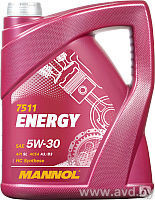 Купить Моторное масло Mannol Energy 5W-30 A3/B3 5л в Минске.