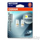 Купить Лампы автомобильные Osram WY5W Diadem Chrome 2шт [2827DC-02B]  в Минске.