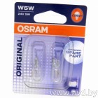 Купить Лампы автомобильные Osram W5W 24V Original Line 2шт [2845-02B]  в Минске.