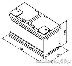 Купить Автомобильные аккумуляторы AutoPart AP852 585-400 (85 А·ч) в Минске.