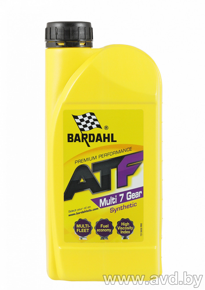 Купить Трансмиссионное масло Bardahl ATF Multi ATF 7 1л  в Минске.