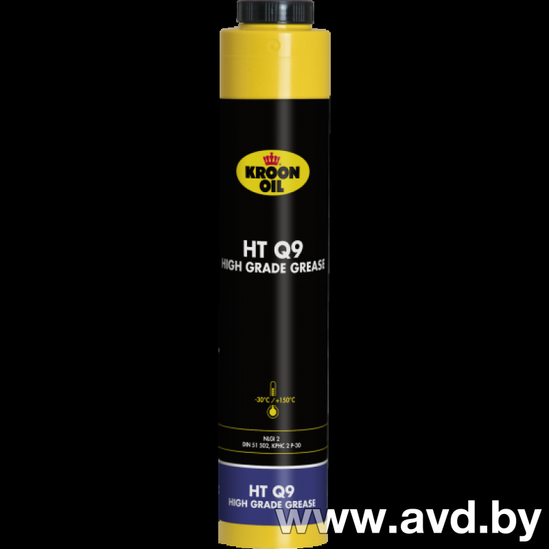 Купить Автокосметика и аксессуары Kroon Oil Aнтифрикционная смазка High Grade Grease HT Q9 400гр  в Минске.