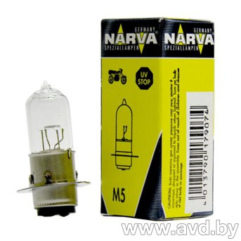 Купить Лампы автомобильные Narva 35/35W 1шт (42007) в Минске.