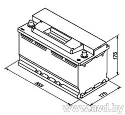 Купить Автомобильные аккумуляторы Bosch S3 012 588 403 074 (88 А/ч)  в Минске.