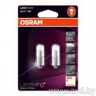 Купить Лампы автомобильные Osram T4W Premium LEDriving Warm White 2шт [3924WW-02B]  в Минске.