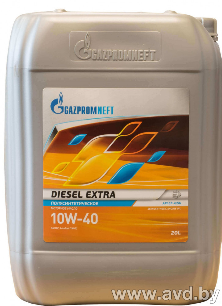 Купить Моторное масло Gazpromneft Diesel Extra 10W-40 CF4/SG 50л  в Минске.