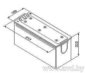 Купить Автомобильные аккумуляторы Bosch T4 075 640 103 080 (140 А/ч)  в Минске.