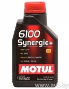 Купить Моторное масло Motul 6100 Synergie + 5W-30 1л в Минске.