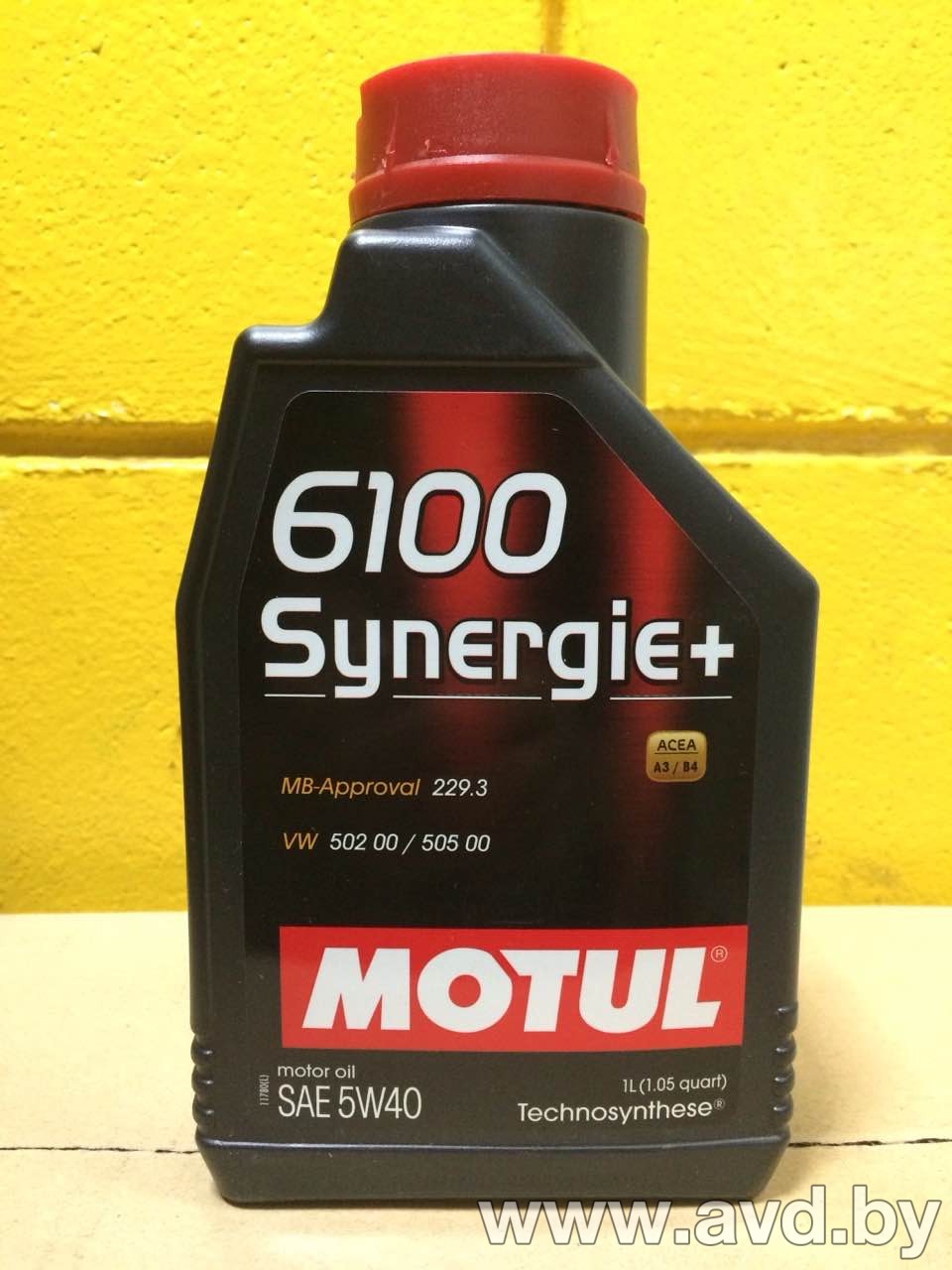 Купить Моторное масло Motul 6100 Synergie + 5W40 1л в Минске.