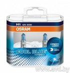 Купить Лампы автомобильные Osram H1 Cool Blue Intense 2шт [64150CBI-HCB]  в Минске.