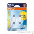 Купить Лампы автомобильные Osram C5W Ultra Life 2шт [6418ULT-02B]  в Минске.