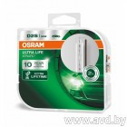 Купить Лампы автомобильные Osram Xenarc Ultra Life D2S 1шт (66240ULT)  в Минске.