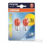 Купить Лампы автомобильные Osram PY21W ULTRA LIFE (оранжевая) 2шт в Минске.
